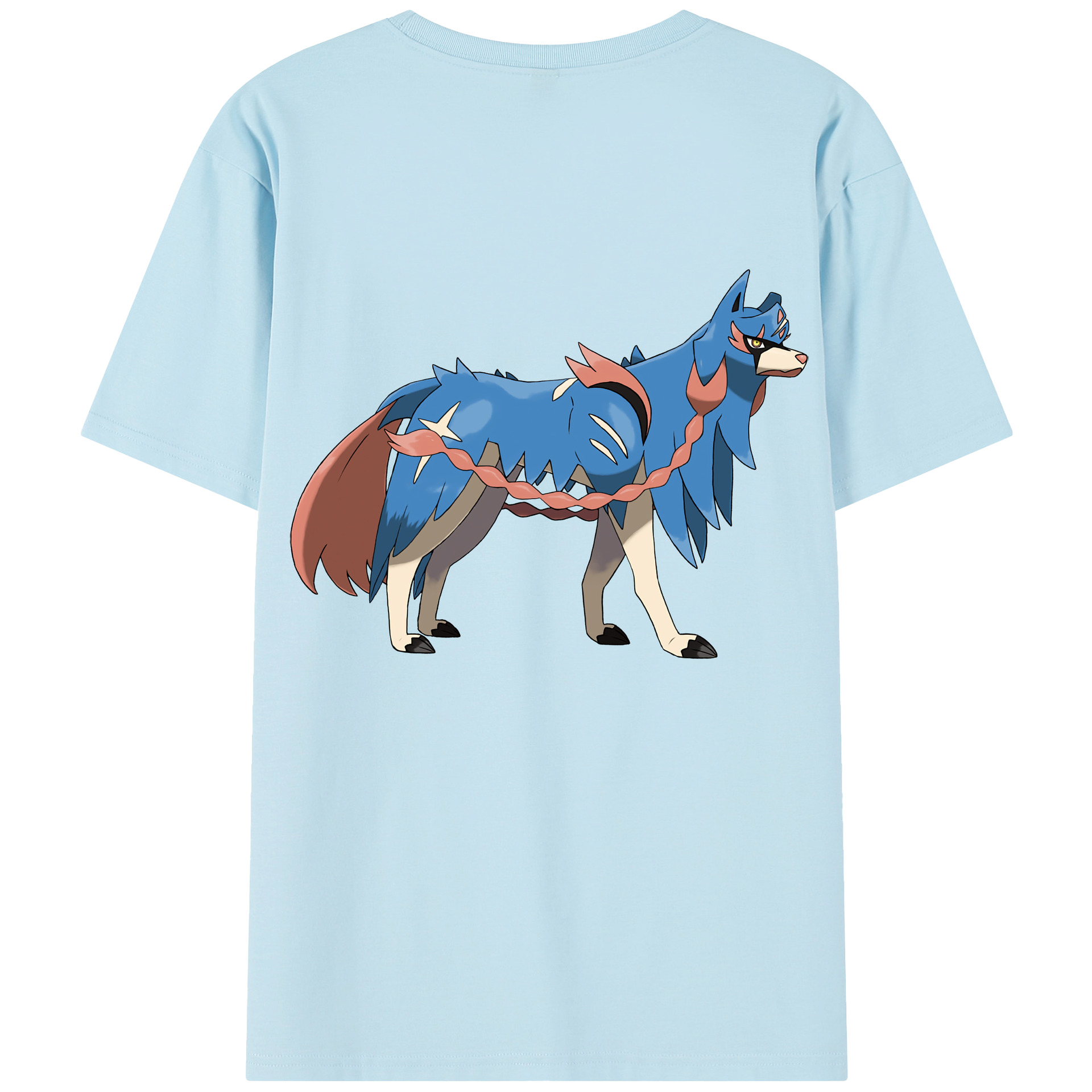 （画像用） ポケットモンスター Pokémon 綿100％半袖Tシャツ（背面プリント）